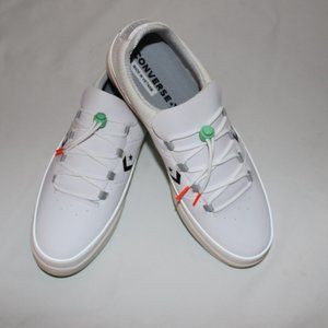 CONVERSE PRO LTHR OX STRM WHITE SNEAKER